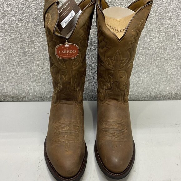 NEW LAREDO Men’s Birchwood Western Boots – Tan Leather - Picture 1 of 1